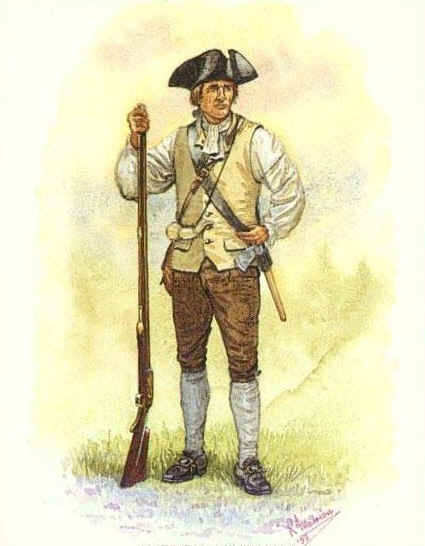 American Militiaman -- 1775