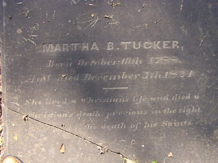 Martha B. (Heard) Tucker