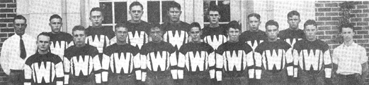 photo of 1930 football team 