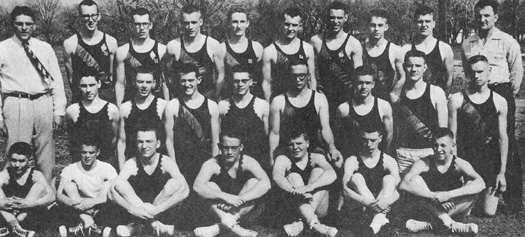 photo of 1956 track team 
