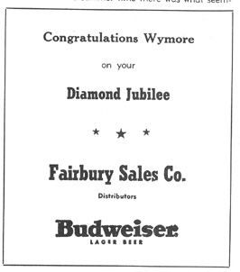 Fairbury Sales Co. ad