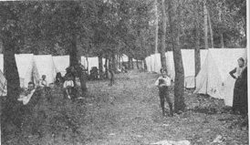 photo of G.A.R. reunion camp grounds