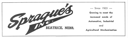 Sprague's ad