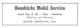 Hendricks Mobil Service ad