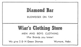 Diamond Bar - Wiar's Clothing Store ads