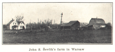 John S. Sevcik's farm in Warsaw