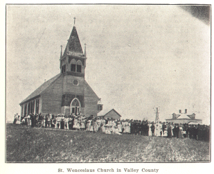 St. Wenceslaus Church in Valley County