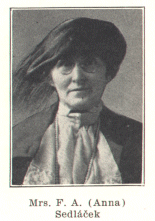 Mrs. F.A. (Anna) Sedlacek