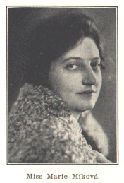 Miss Marie Mikova