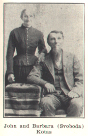 John and Barbara (Svoboda) Kotas
