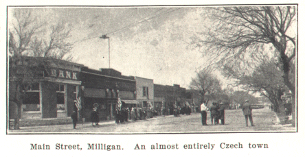 Main Street, Milligan.