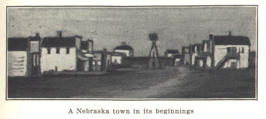 A Nebraska town in its beginnings
