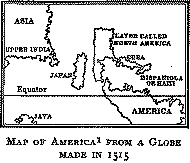 1515 Map of America