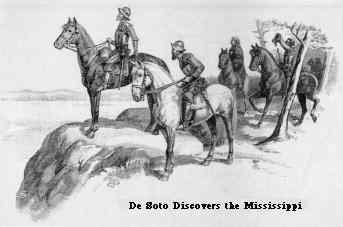 DeSoto Discovers the Mississippi