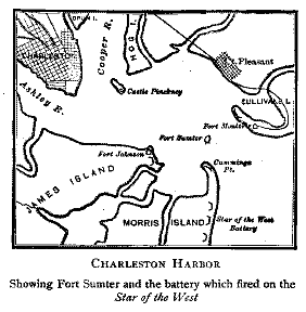Map: Charleston Harbor