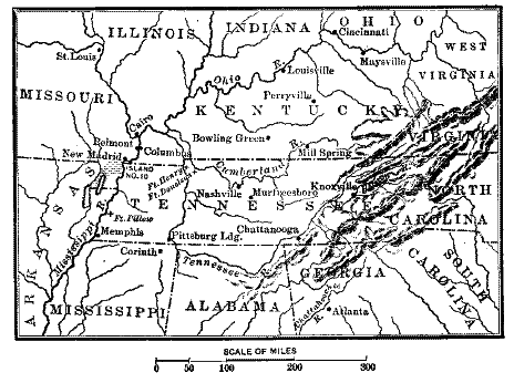 Map: Civil War Battle Sites