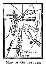 Map: Gettysburg