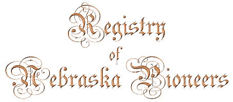 Registry of Nebraska Pioneers