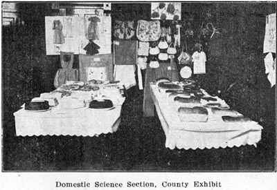 Domestic Science Section, County Exhibit