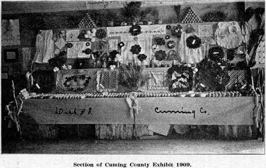 Section of Cuming County Exhibit 1909.