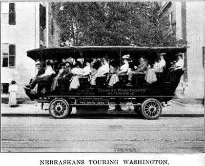 NEBRASKANS TOURING WASHINGTON.