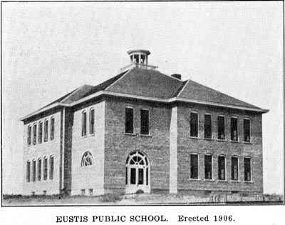 EUSTIS PUBLIC SCHOOL. Erected 1906