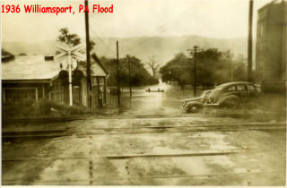 1936 Williamsport, PA Flood