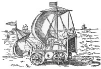 Wind-propelled carriage