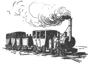 Stephenson's Railway Train