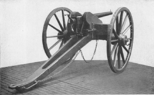 First Armstrong gun, 1855