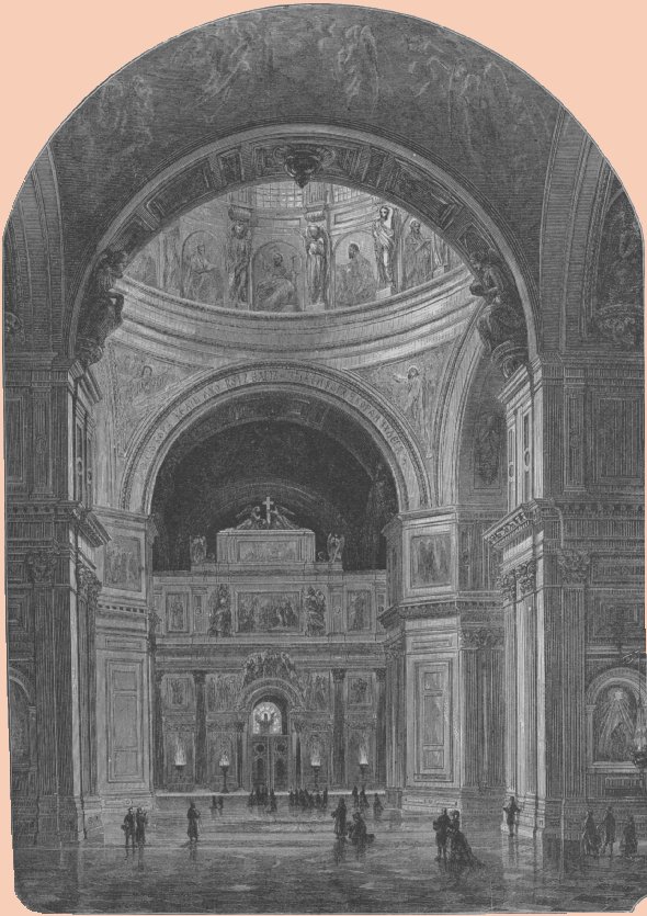Interior of Isaac's Cathedral.