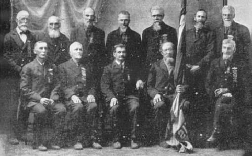 Picture Eaton GAR Post, 1907