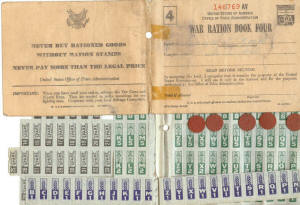 WWII Ration Card