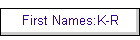 First Names:K-R