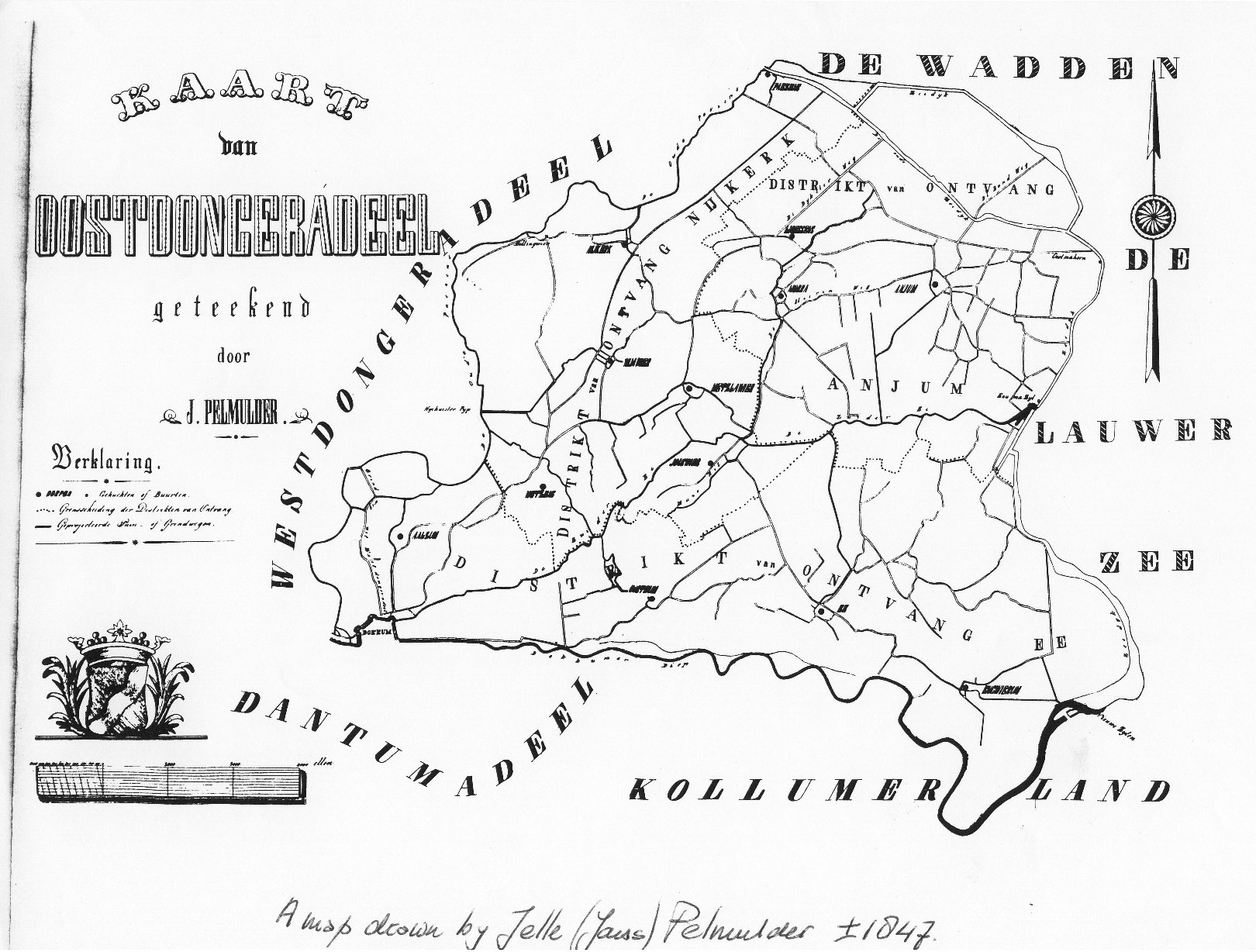 Map of Westdongeradeel, click map for enlargement