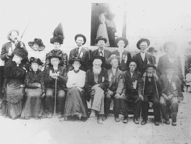 Reunion of Company K, 34th. Georgia Volunteer Infantry
