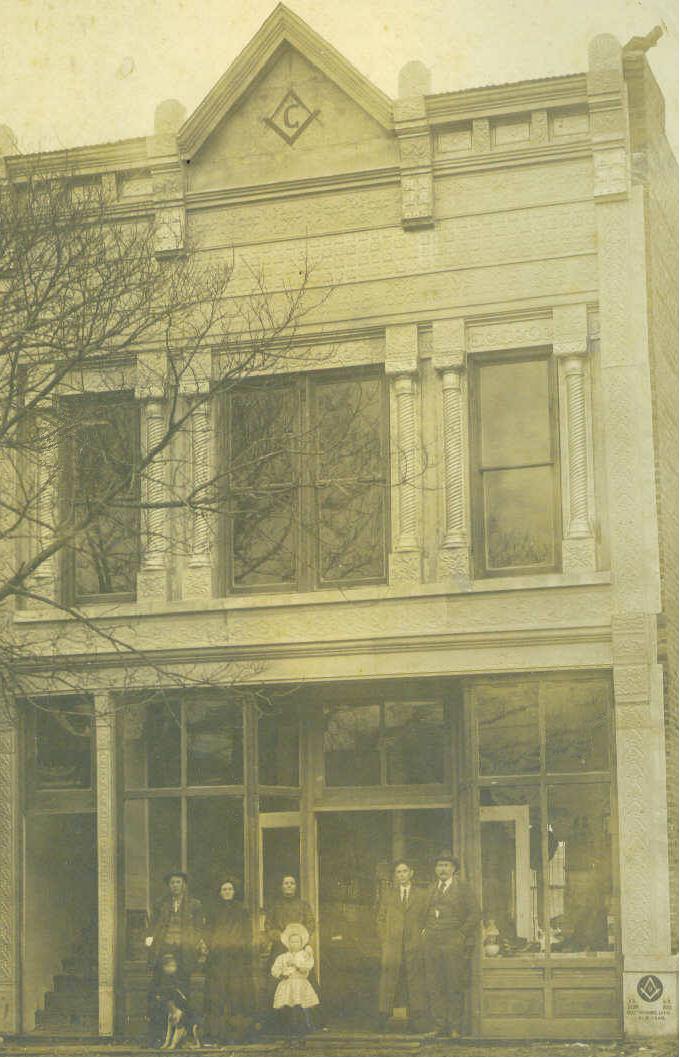 Store in Franklin, Georgia owned by Robert Bascomb Mooty and Mary Lafayette Stephens