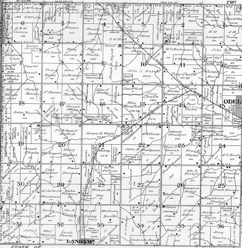  Glenwood Twp Plat Map