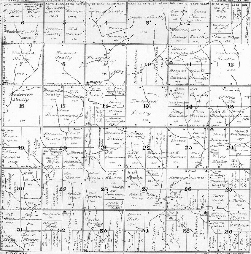 Hanover Twp Plat Map