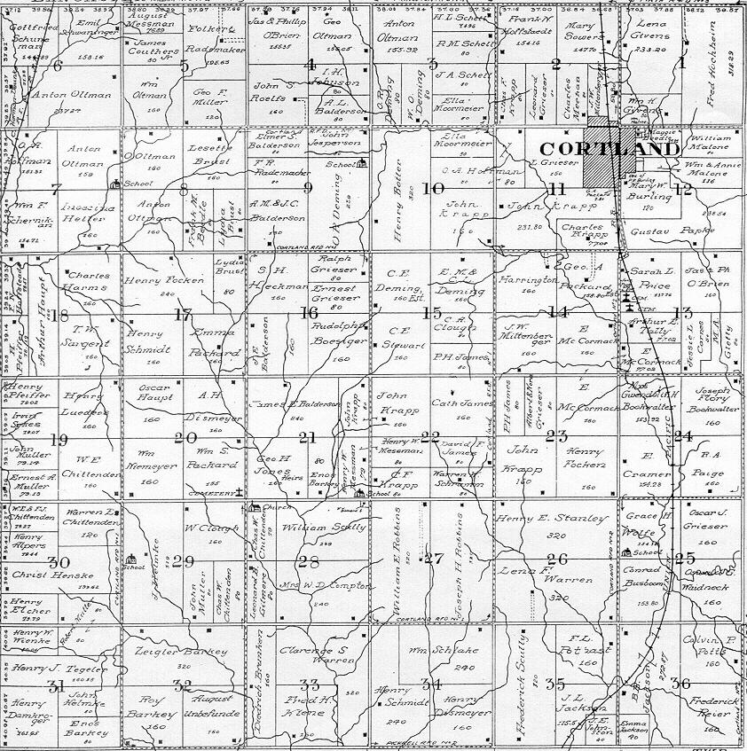  Highland Twp Plat Map
