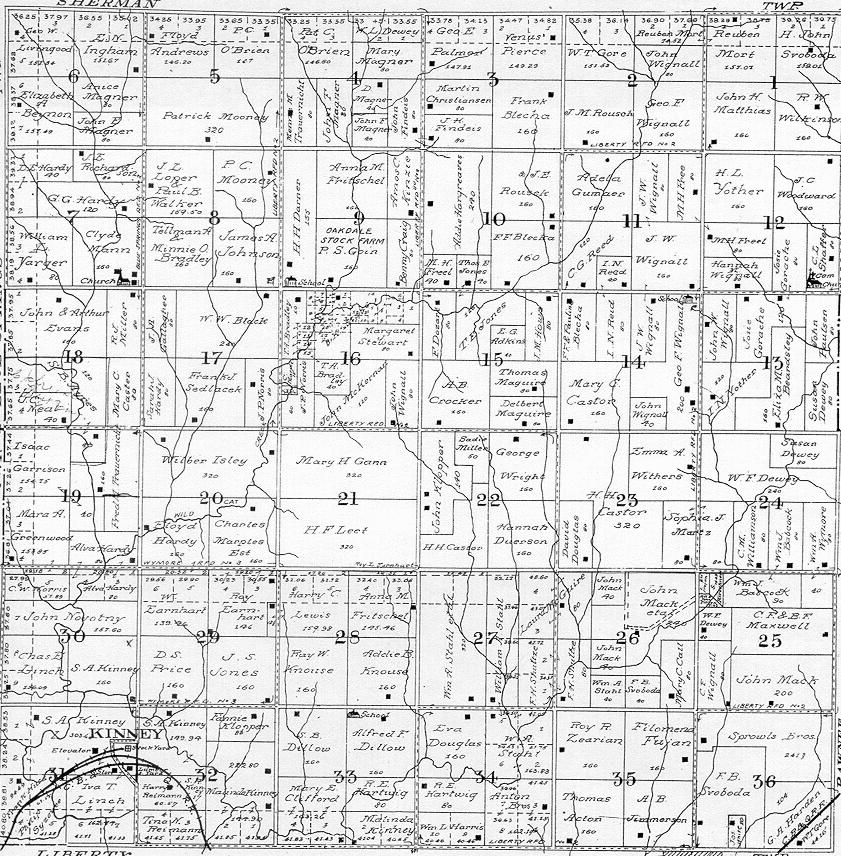 Island Grove Twp Plat Map