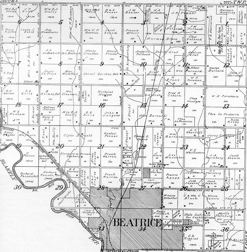  Midland Twp Plat Map