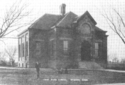 photo of West Ward school house