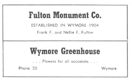 Fulton Monument – Wymore Greenhouse ads