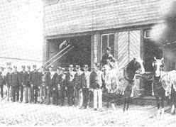 photo of old wood fire house