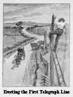 First Telegraph Line