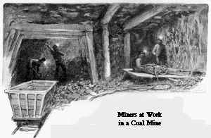 Miners at work