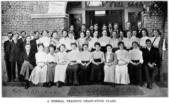 A NORMAL TRAINING GRADUATING CLASS