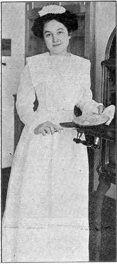 Girl holding a pastry