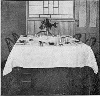 A table setting